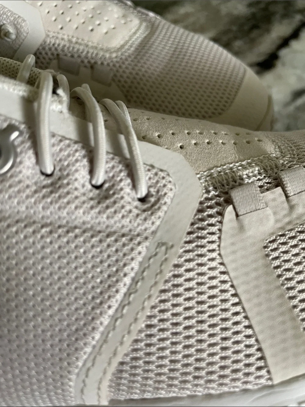 ON Cloud 5 Lightweight Running Shoe Pearl White